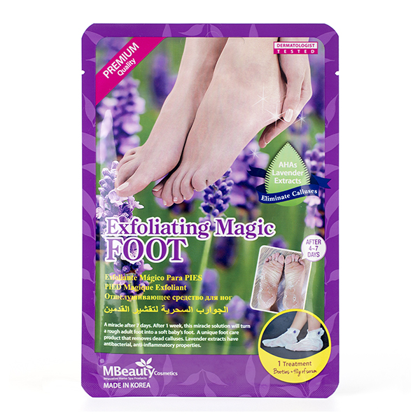 Отшелушивающие пилинг-носочки для ног MBeauty Exfoliating Magic Foot