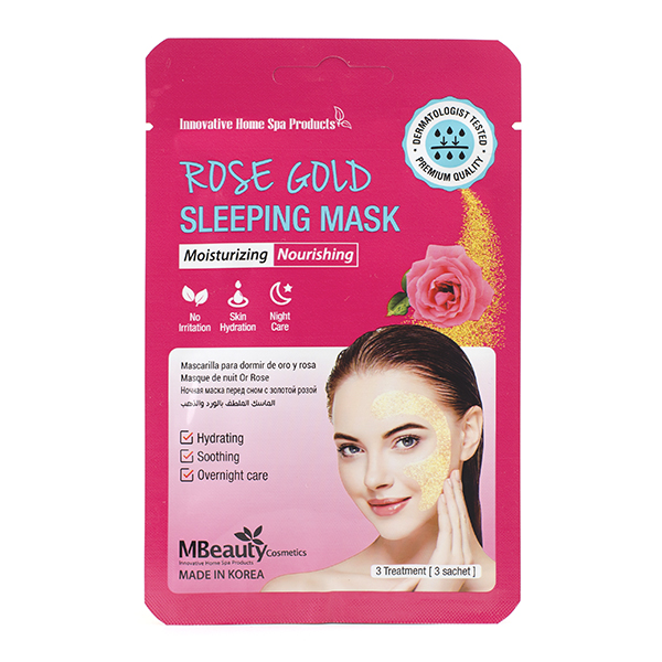 Ночная маска с экстрактом розы и золотом&nbsp; MBeauty Rose Gold Sleeping Mask