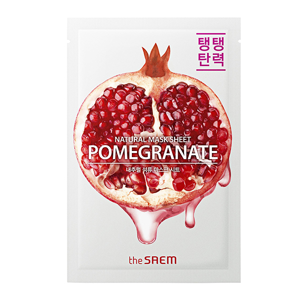Тканевая маска с&nbsp;гранатом The Saem Natural Mask Sheet Pomegranate