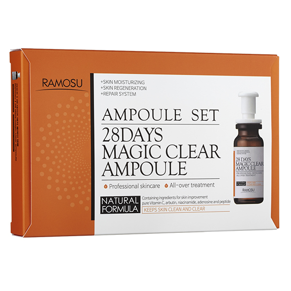 Набор ампульных сывороток с витамином С  Ramosu 28 Days Magic Clear Ampoule, 3set