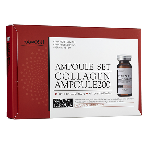 Набор ампульных сывороток с морским коллагеном&nbsp; Ramosu Collagen Ampoule 200, 3set