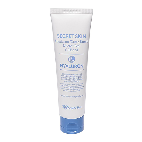 Увлажняющий крем с эффектом пилинга Secret Skin Hyaluron Water Bomb Micro Peel Cream 40516062 - фото 1