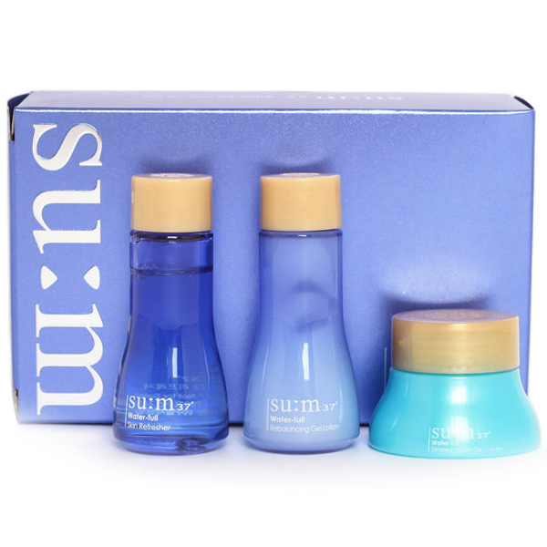 Набор средств для интенсивного увлажнения кожи Su:m37 Water Full 3 Special Gift Set 51632293