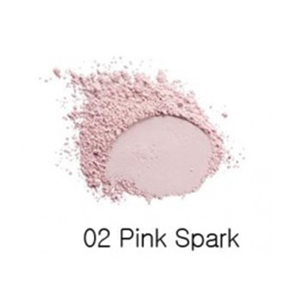 Рассыпчатая пудра с экстрактом хлопка The Saem Eco Soul Bounce Powder №02 Pink Spark 64170670 - фото 2