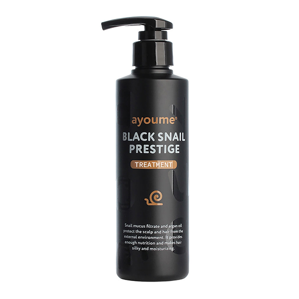 Маска для волос с муцином чёрной улитки  Ayoume Black Snail Prestige Treatment 34251672 - фото 1