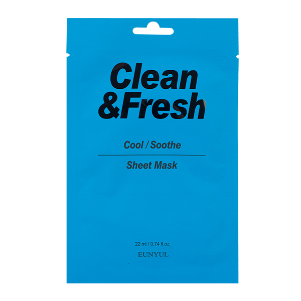 Тканевая маска "Cool/Soothe" EUNYUL Clean&Fresh Cool/Soothe Sheet Mask