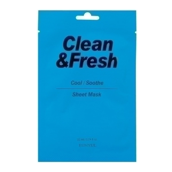EUNYUL Clean&Fresh Cool/Soothe Sheet Mask 35406768 - фото 1