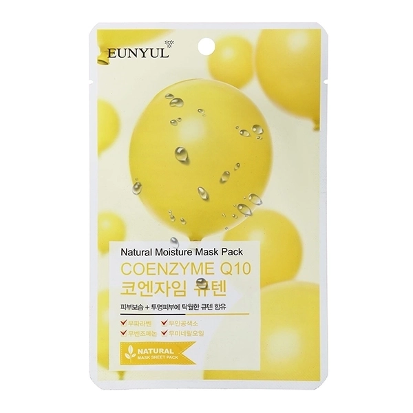 Eunyul Natural Moisture Mask Pack Coenzyme Q10 35402104 - фото 1