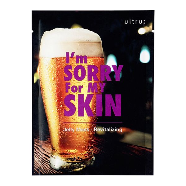 Ревитализирующая тканевая маска  I’m Sorry For My Skin Revitalizing Jelly Mask (Beer) 11983039 - фото 1