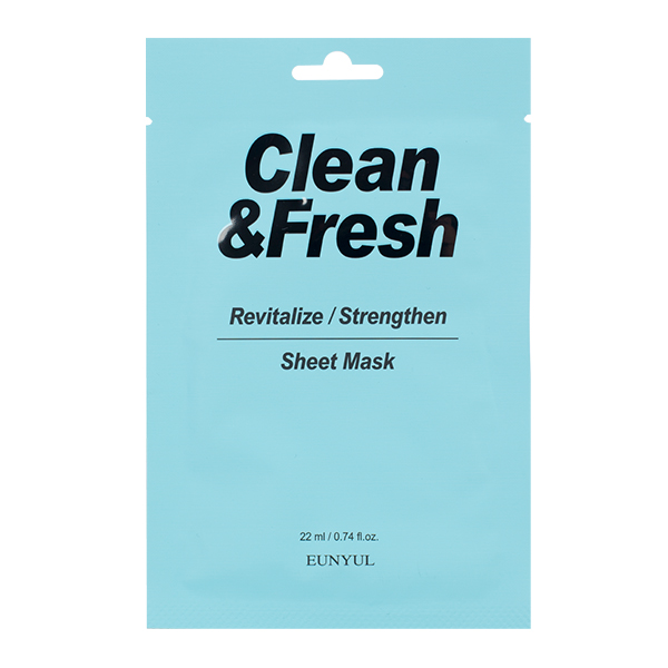 Тканевая маска "Revitalize/Strengthen" EUNYUL Clean&Fresh Revitalize/Strengthen Sheet Mask