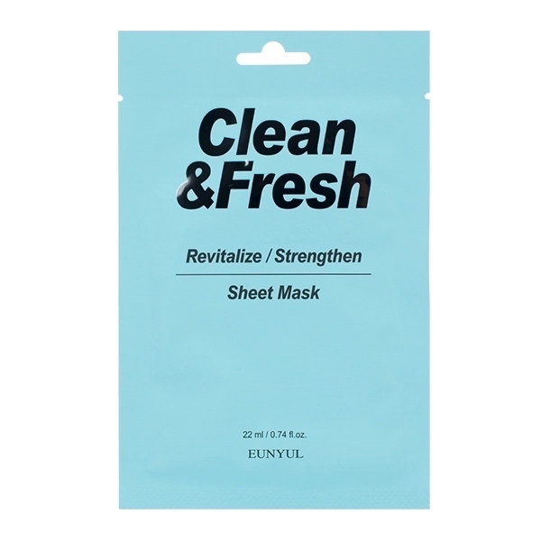 EUNYUL Clean&Fresh Revitalize/Strengthen Sheet Mask 35406782 - фото 1