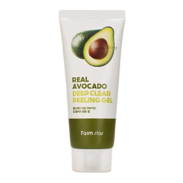 Пилинг-гель с экстрактом авокадо  FarmStay Real Avocado Deep Clear Peeling Gel