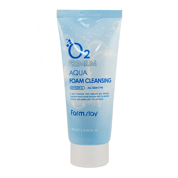 Кислородная пенка для умывания FarmStay O2 Premium Aqua Foam Cleansing 69775120 - фото 1