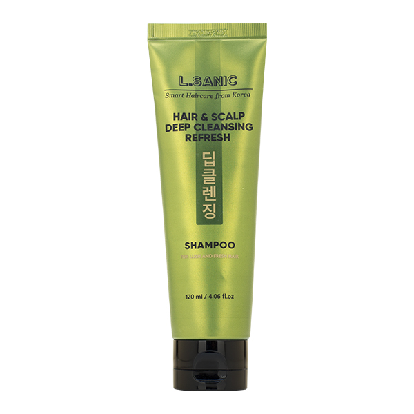 Освежающий шампунь для жирных волос  L.Sanic Hair & Scalp Deep Cleansing Refresh Shampoo 93097230