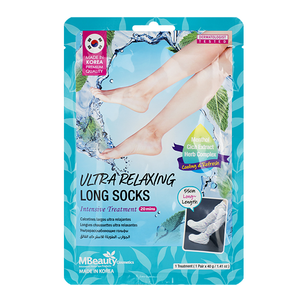 Расслабляющая маска-носочки&nbsp; MBeauty Ultra Relaxing Long Socks