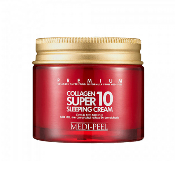 Ночной крем-маска с коллагеном и пептидами  MEDI-PEEL Collagen Super10 Sleeping Cream