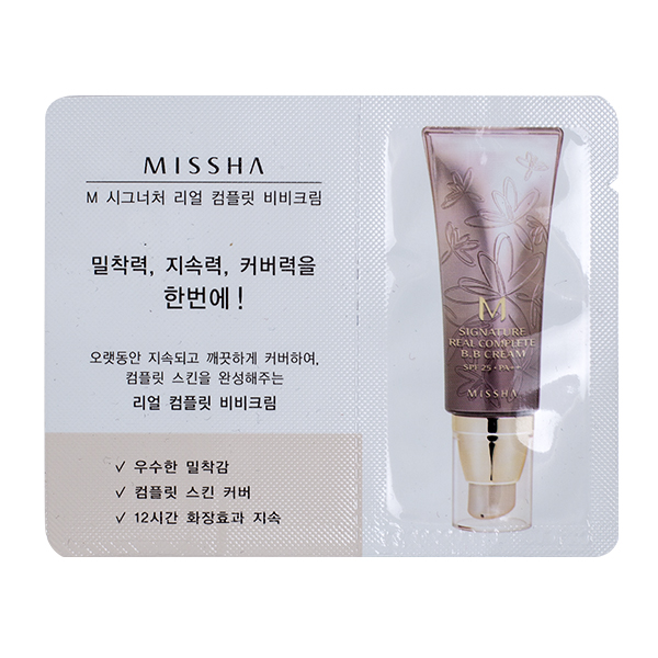 ВВ-крема Пробник Missha M Signature Real Complete BB Cream №21
