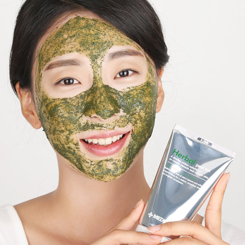 Смываемая пилинг-маска для глубокого очищения кожи  MEDI-PEEL Herbal Peel Tox Wash Off Type Cream Mask 09345673 - фото 4