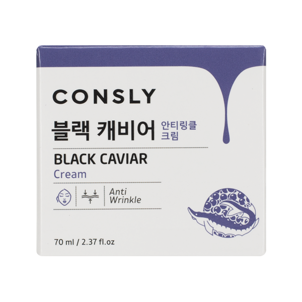 Омолаживающий крем с экстрактом чёрной икры Consly Black Caviar Anti-Wrinkle Cream 23291961 - фото 2