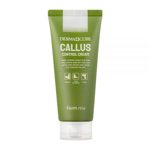 Универсальный крем для смягчения огрубевших участков кожи FarmStay DERMA CUBE Callus Control Cream