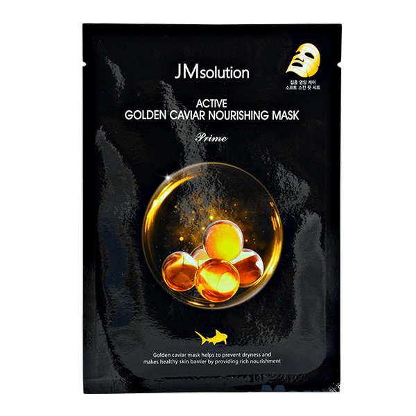 Омолаживающая тканевая маска с золотом и икрой  JMsolution Active Golden Caviar Nourishing Mask Prime 05547681