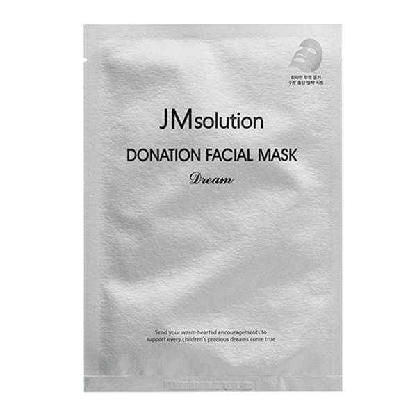 Тканевая маска с гиалуроновой кислотой и пептидами&nbsp; JMSolution Donation Facial Mask Dream