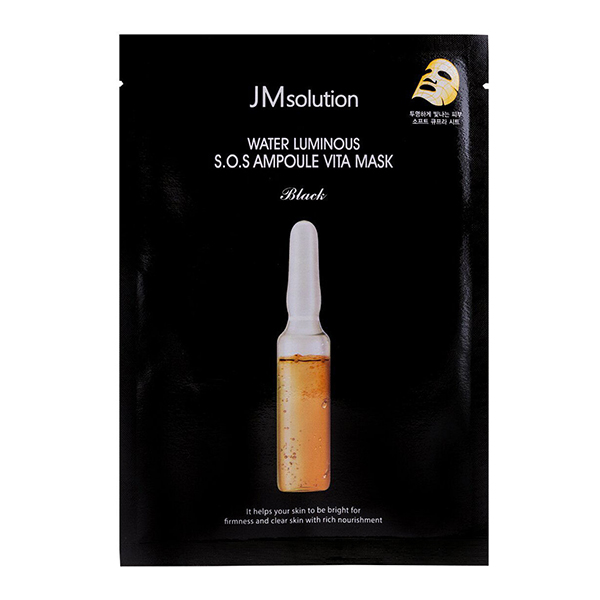 Витаминная тканевая маска для уставшей кожи&nbsp; JMsolution Water Luminous S.O.S. Ampoule Vita Mask