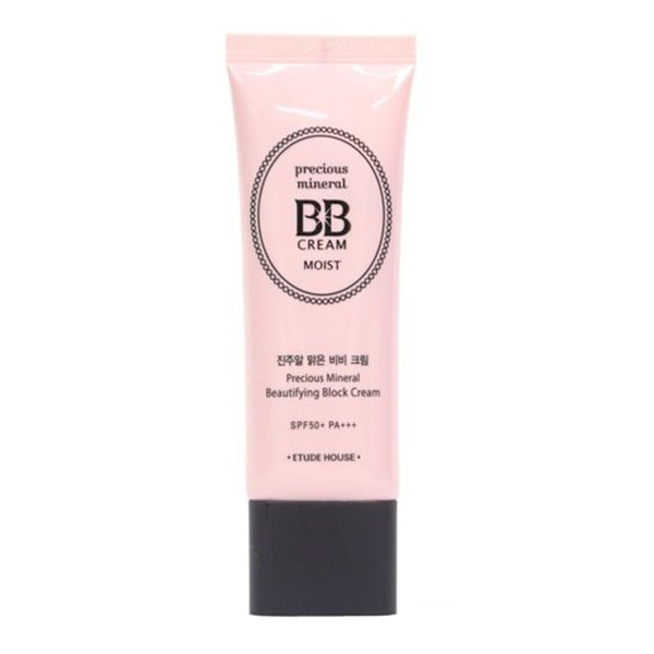 BB крем для маскировки несовершенств ETUDE HOUSE Precious Mineral Beautifying Block Cream Moist SPF50+/PA+++ Vanilla
