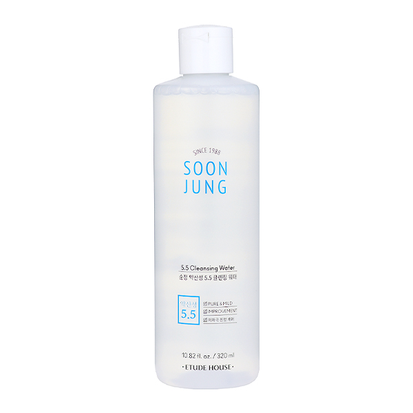 Средство для снятия макияжа с нейтральным pH Etude House Soon Jung 5.5 Cleansing Water 67990011
