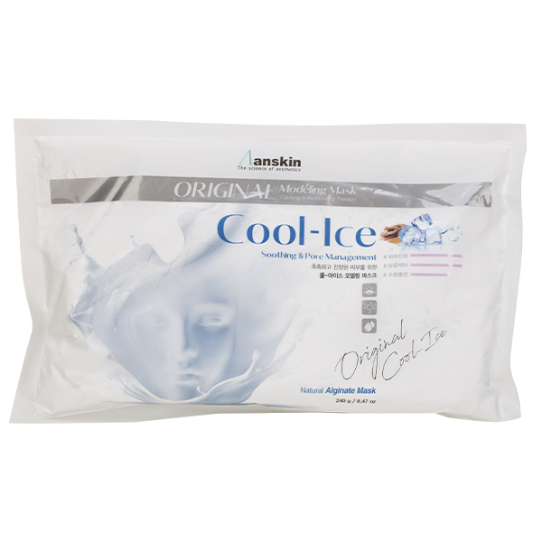 Успокаивающая и охлаждающая альгинатная маска Anskin Cool-Ice Modeling Mask (240 гр, мягкая упаковка) 29791628