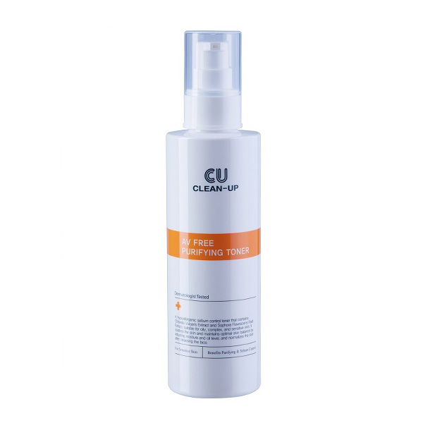 Очищающий тонер для проблемной кожи  CU:Skin Clean-Up AV Free Purifying Toner 07221230