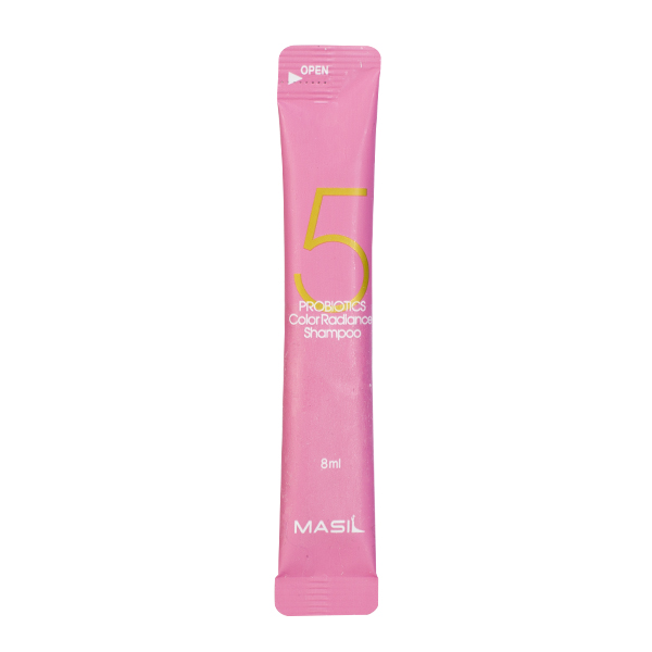 Шампунь с пробиотиками для защиты цвета окрашенных волос (пробник) MASIL 5 Probiotics Color Radiance Shampoo Sample