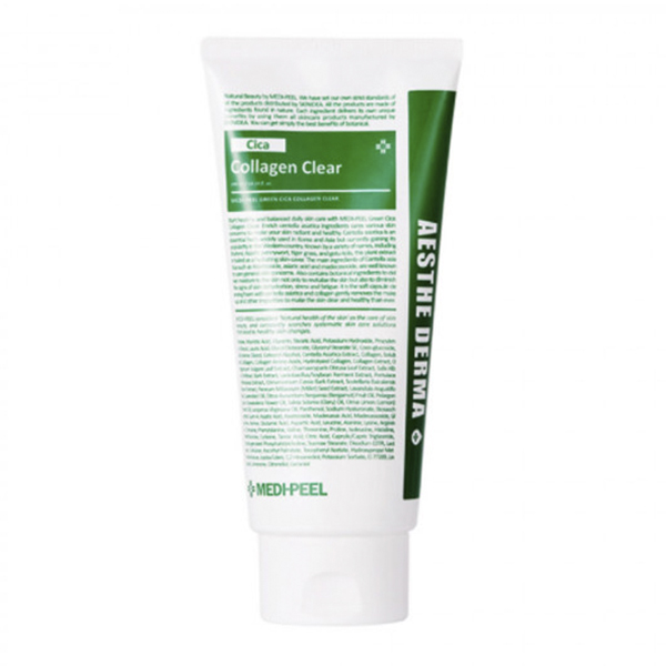 Пенка для умывания с коллагеном и центеллой MEDI-PEEL Green Cica Collagen Clear