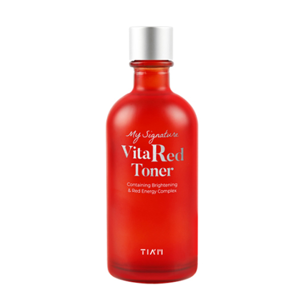 Витаминный тонер для тусклой кожи TIAM MY Signature Vita Red Toner