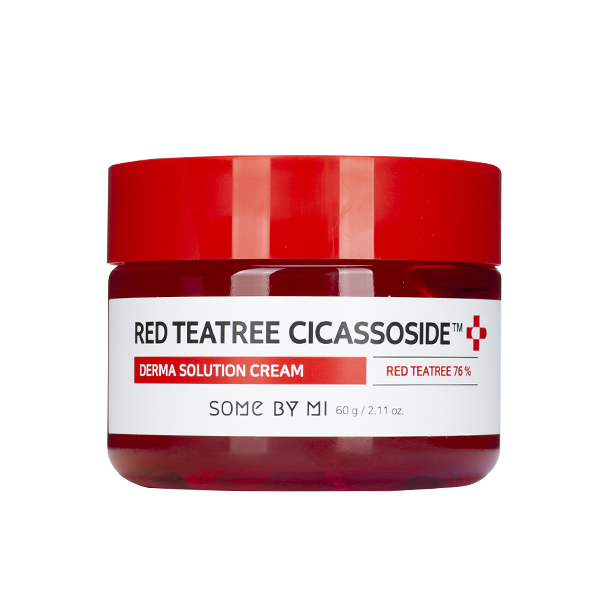 Успокаивающий крем с экстрактом красногочайного дерева SOME BY MI Red Teatree Cicassoside Derma Solution Cream 47390893 - фото 1