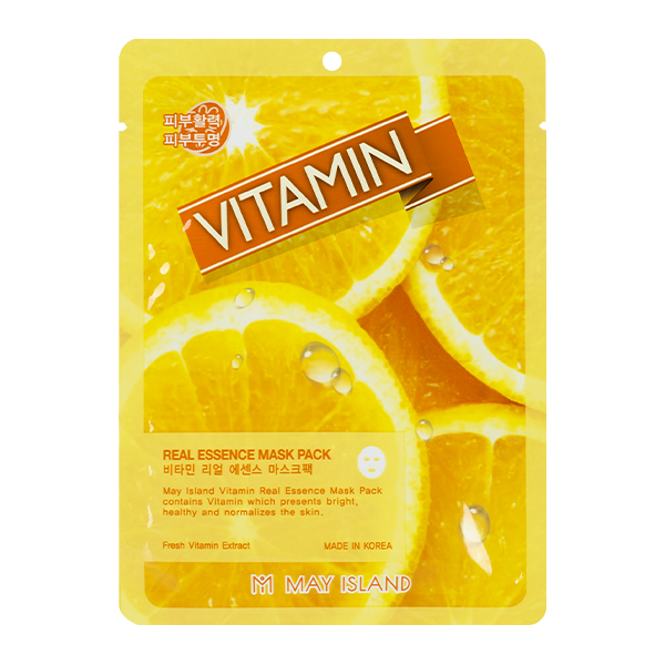 Тканевая маска с витамином Е May Island Vitamin Real Essence Mask Pack