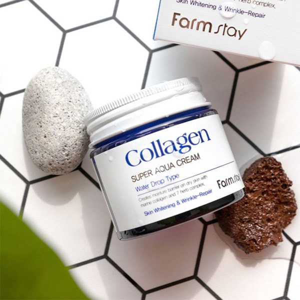 Увлажняющий крем с коллагеном  FarmStay Collagen Super Aqua Cream 35230231 - фото 3