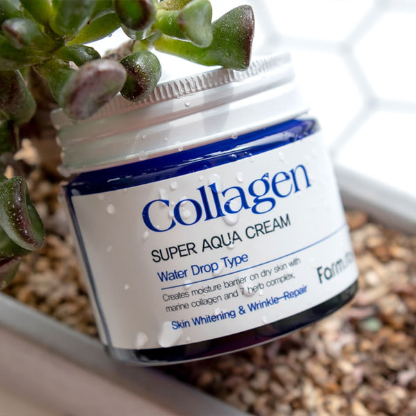 Увлажняющий крем с коллагеном  FarmStay Collagen Super Aqua Cream 35230231 - фото 2