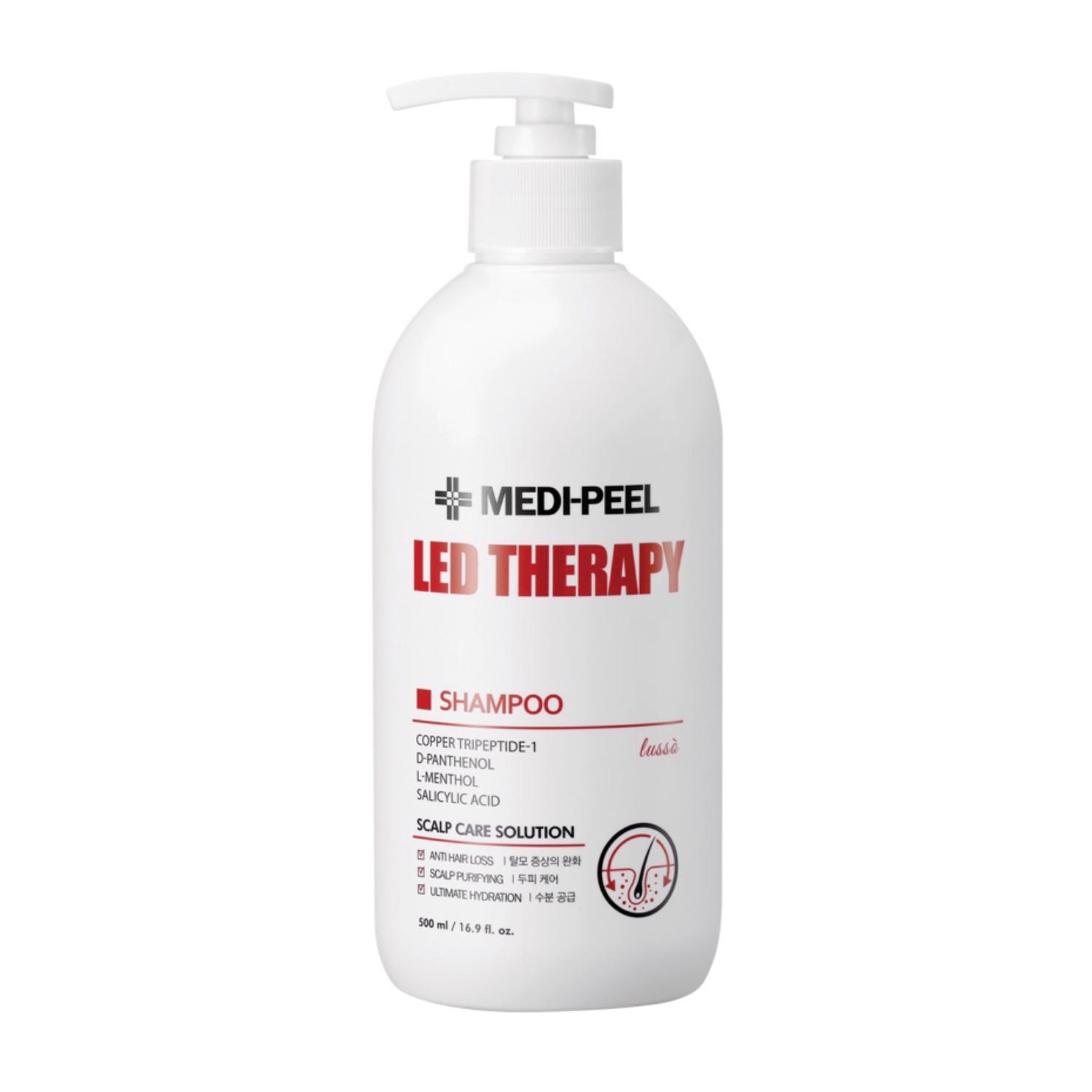 Укрепляющий шампунь с пептидами Medi-Peel Led Therapy Shampoo 09345208 - фото 1