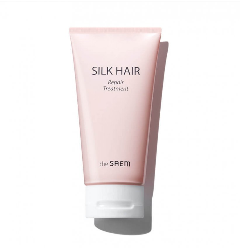 Восстанавливающая маска для волос  The Saem Silk Hair Repair Treatment