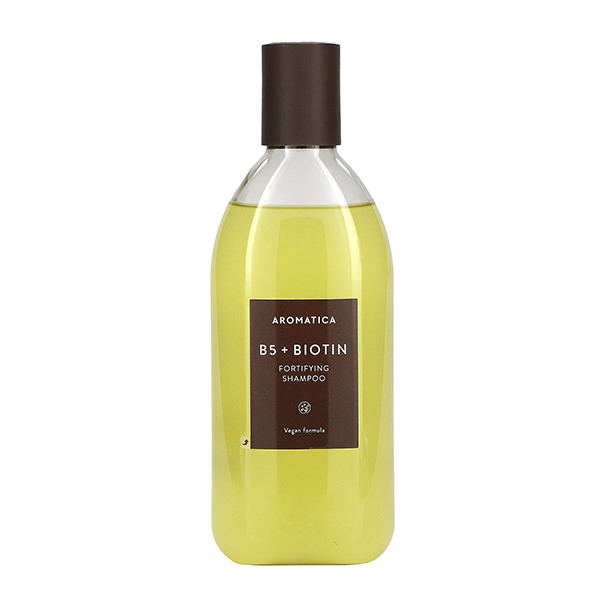 Укрепляющий шампунь с витамином В5 и биотином Aromatica B5+Biotin Fortifying Shampoo