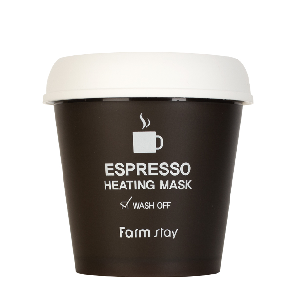 Очищающая тонизирующая маска с экстрактом кофе  FarmStay Espresso Heating Mask