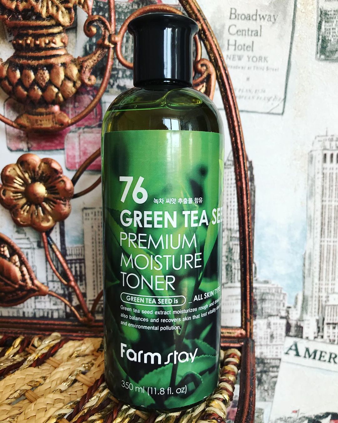 Тонер с зелёным чаем  FarmStay Green Tea Seed Premium Moisture Toner 26958993 - фото 2