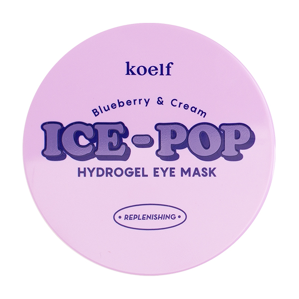 KOELF Blueberry & Cream Ice-pop Hydrogel Eye Mask