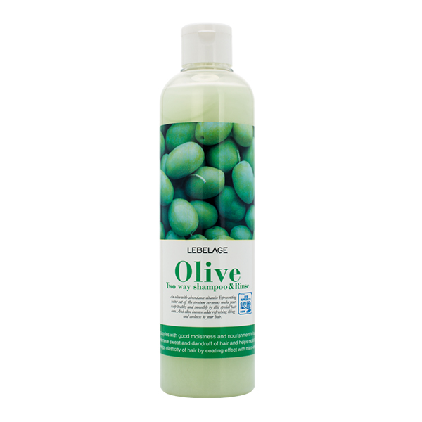 Увлажняющий шампунь-кондиционер с оливой&nbsp; Lebelage Olive Two Way Shampoo & Rinse