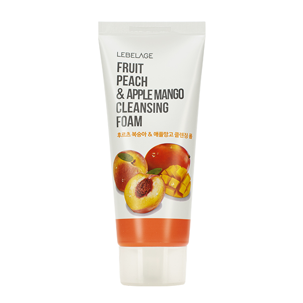 LEBELAGE Fruit Peach & Apple Mango Cleansing Foam 89373588