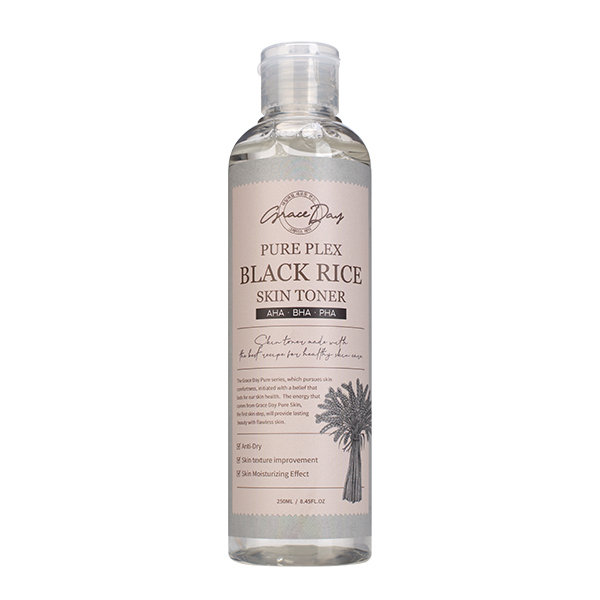 Тонер с экстрактом чёрного риса Grace Day Pure Plex Black Rice Skin Toner
