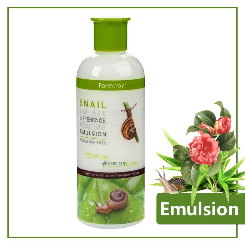 FarmStay Visible Difference Moisture Emulsion (Snail) 26957279 - фото 2