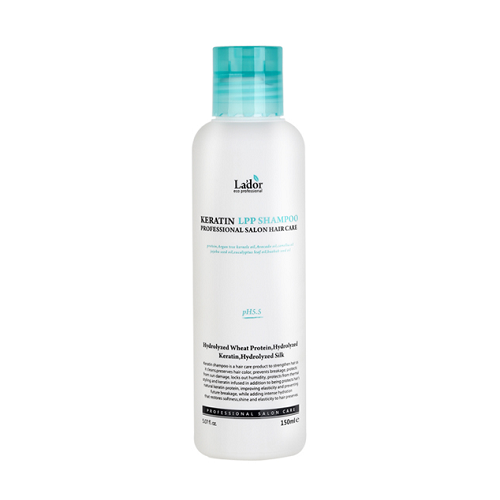 Бессульфатный шампунь с кератином La'dor Keratin LPP Shampoo Professional Salon Hair Care 150 ml 00811015 - фото 1