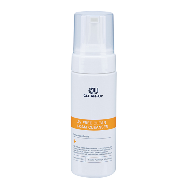 CU:Skin AV Free Clean Foam Cleanser 07222206 - фото 1